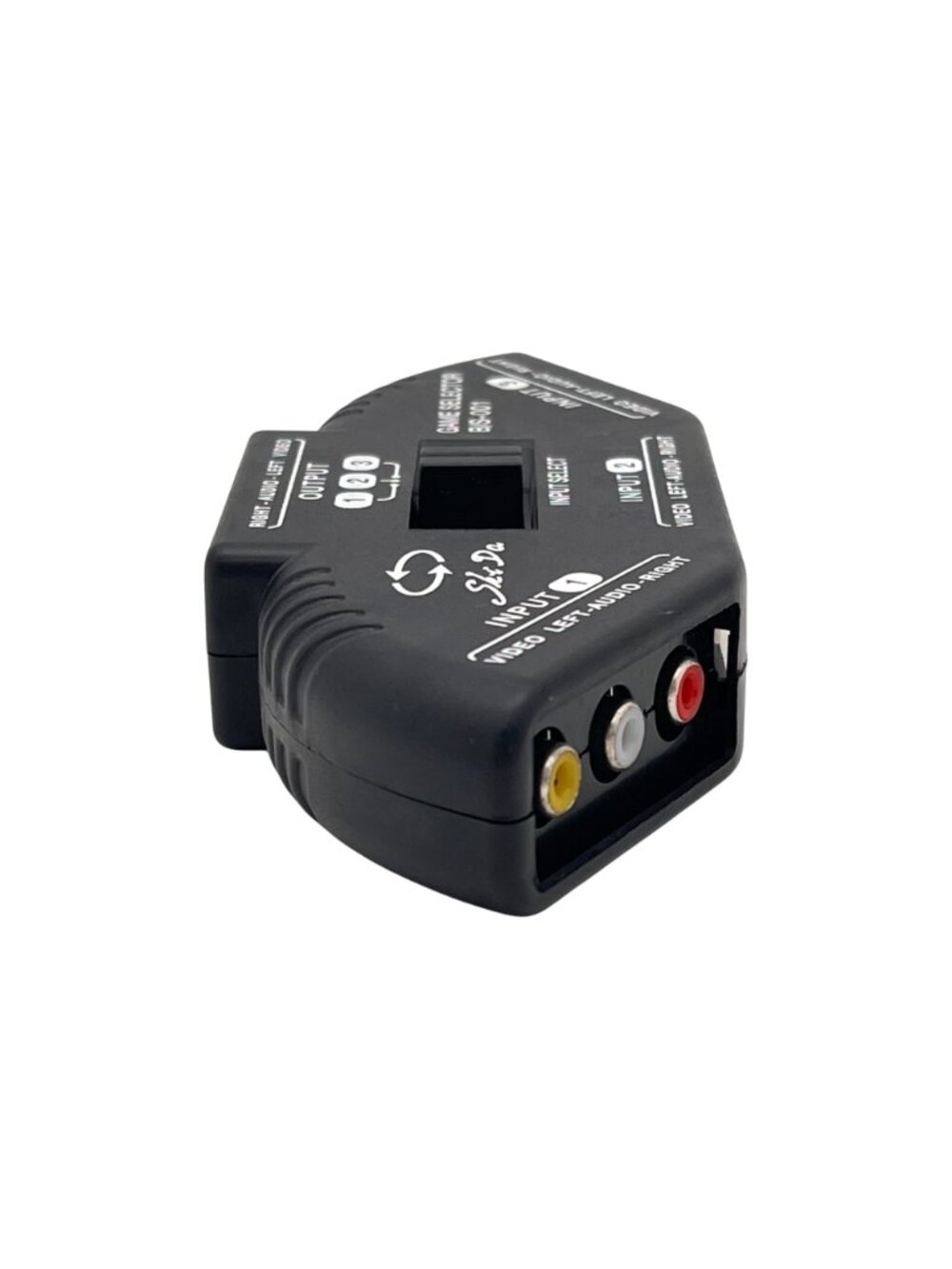 Shi Da Game Selector B/S-001 3-Way AV Switch Box With RCA Input & Output Ports - Picture 5 of 8
